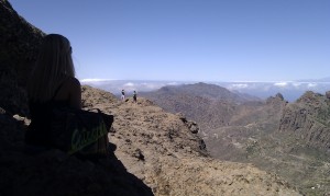 Roque Nublo Aussicht Welcome Week 2010